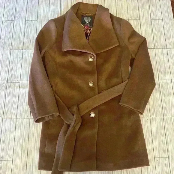 Vince Camino Winged Collar Trench Coat - Picture 2 of 4